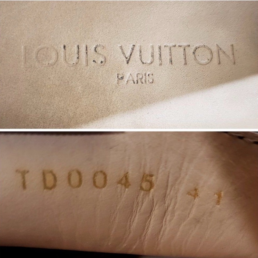 Louis Vuitton Mini Lin Monogram Patent Loafers Brown EU 41 Designer Buckle Shoes - Picture 16 of 16